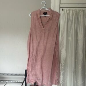 Linen Sleeveless Dress